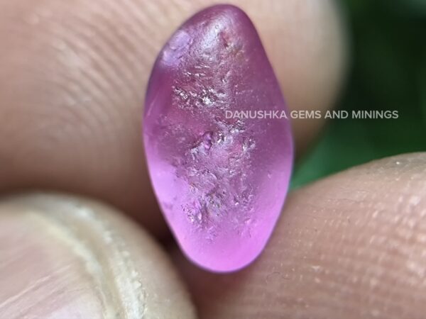 Natural Light Fuchsia Pink Color Sapphire Rough