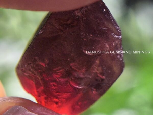 Natural Red Garnet Rough