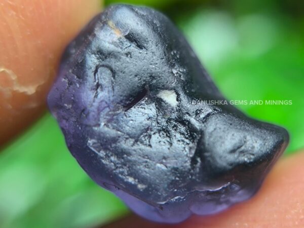 Natural Twilight Grape Color Purple Spinel Rough