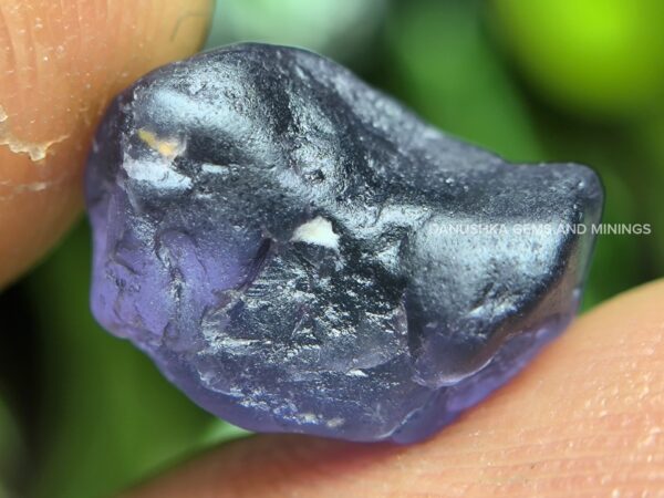 Natural Twilight Grape Color Purple Spinel Rough