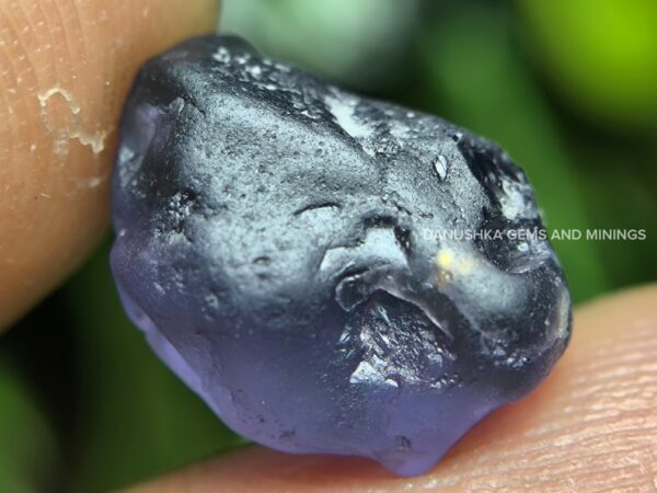 Natural Twilight Grape Color Purple Spinel Rough