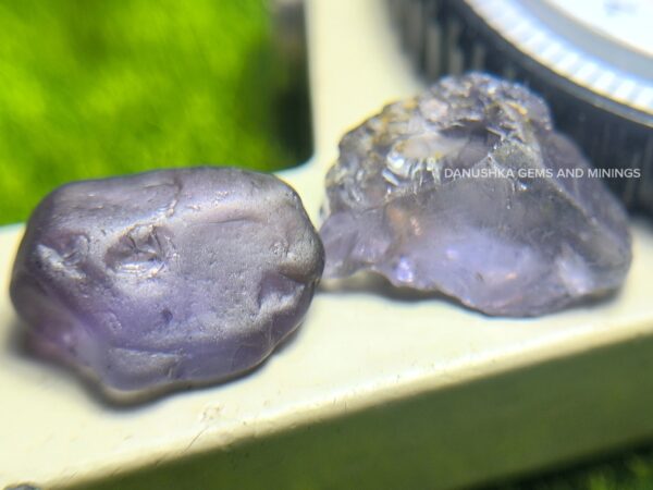 Facet Grade Natural Purple Spinel Rough