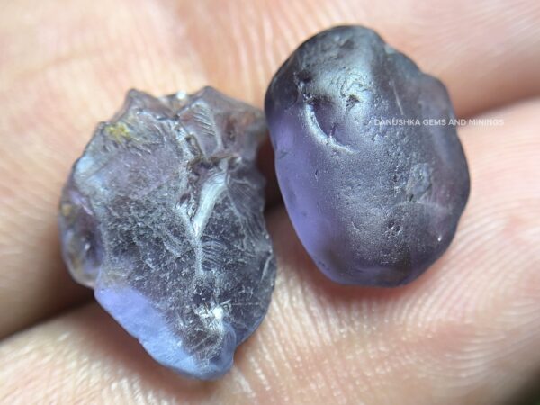 Facet Grade Natural Purple Spinel Rough