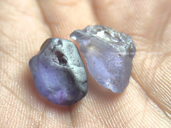 Facet Grade Natural Purple Spinel Rough