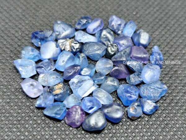 Facet Grade Natural Sapphire Rough collection