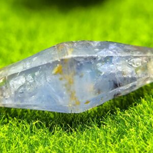natural bi-pyramidal sapphire crystal