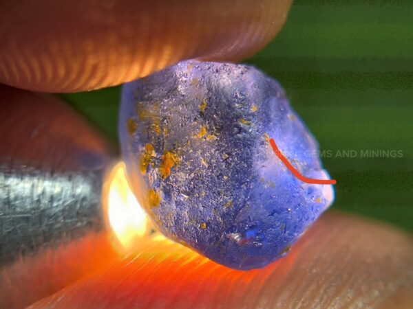 Ceylon natural blue sapphire rough
