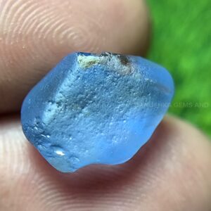 Natural unheated Ceylon blue sapphire rough
