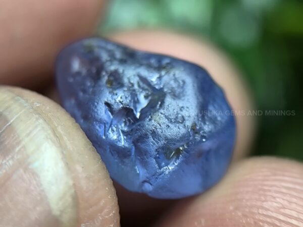 Natural unheated Ceylon blue sapphire rough