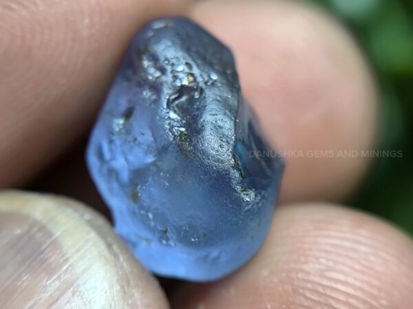 Natural unheated Ceylon blue sapphire rough