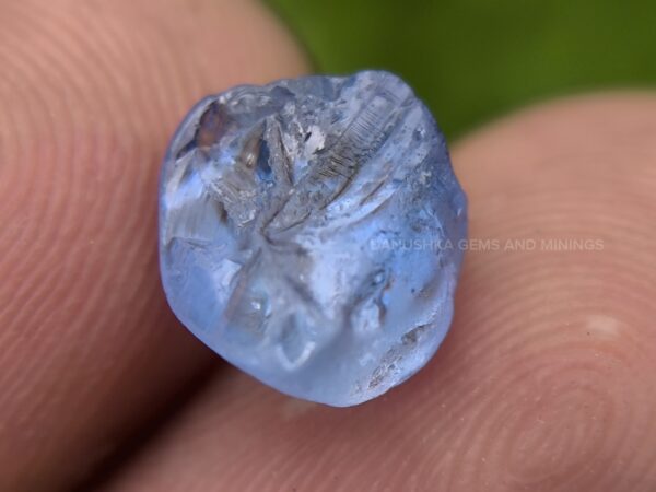 natural Ceylon blue sapphire rough