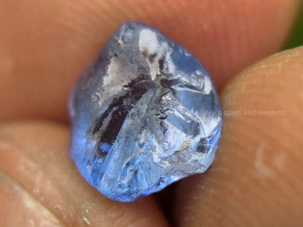 natural Ceylon blue sapphire rough