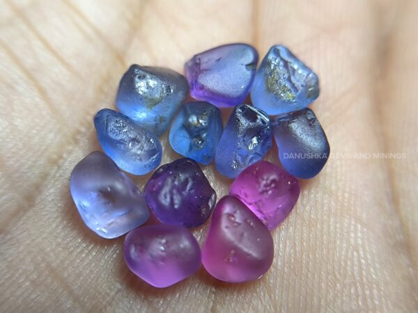 natural facet grade sapphires