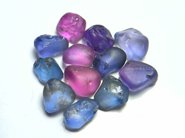natural facet grade sapphires