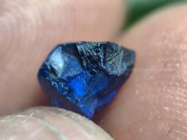unheated natural Ceylon sapphire rough