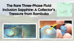 Phase Fluid Inclusion Sapphire A Collector’s Treasure from Rambuka