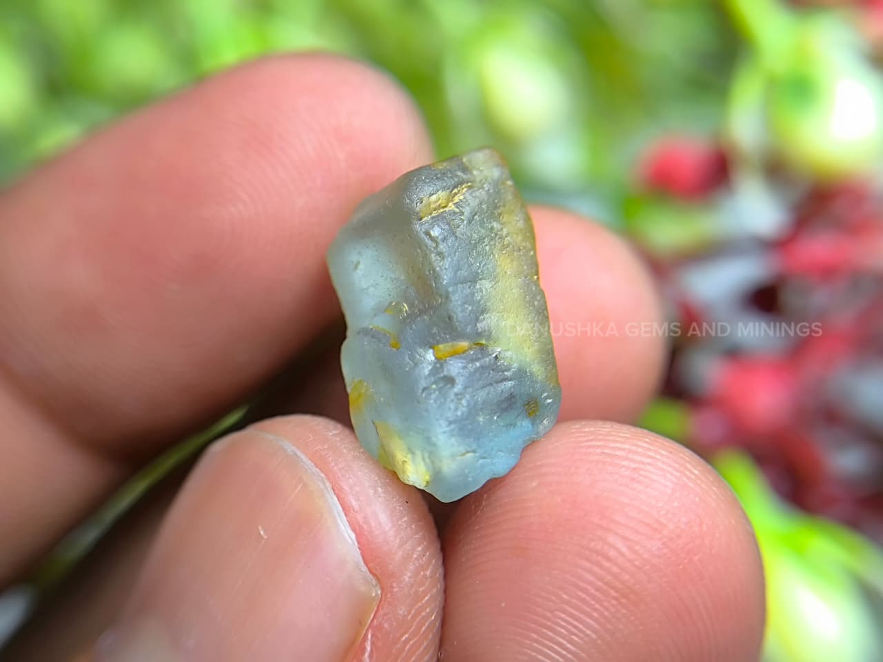 natural Aquamarine rough