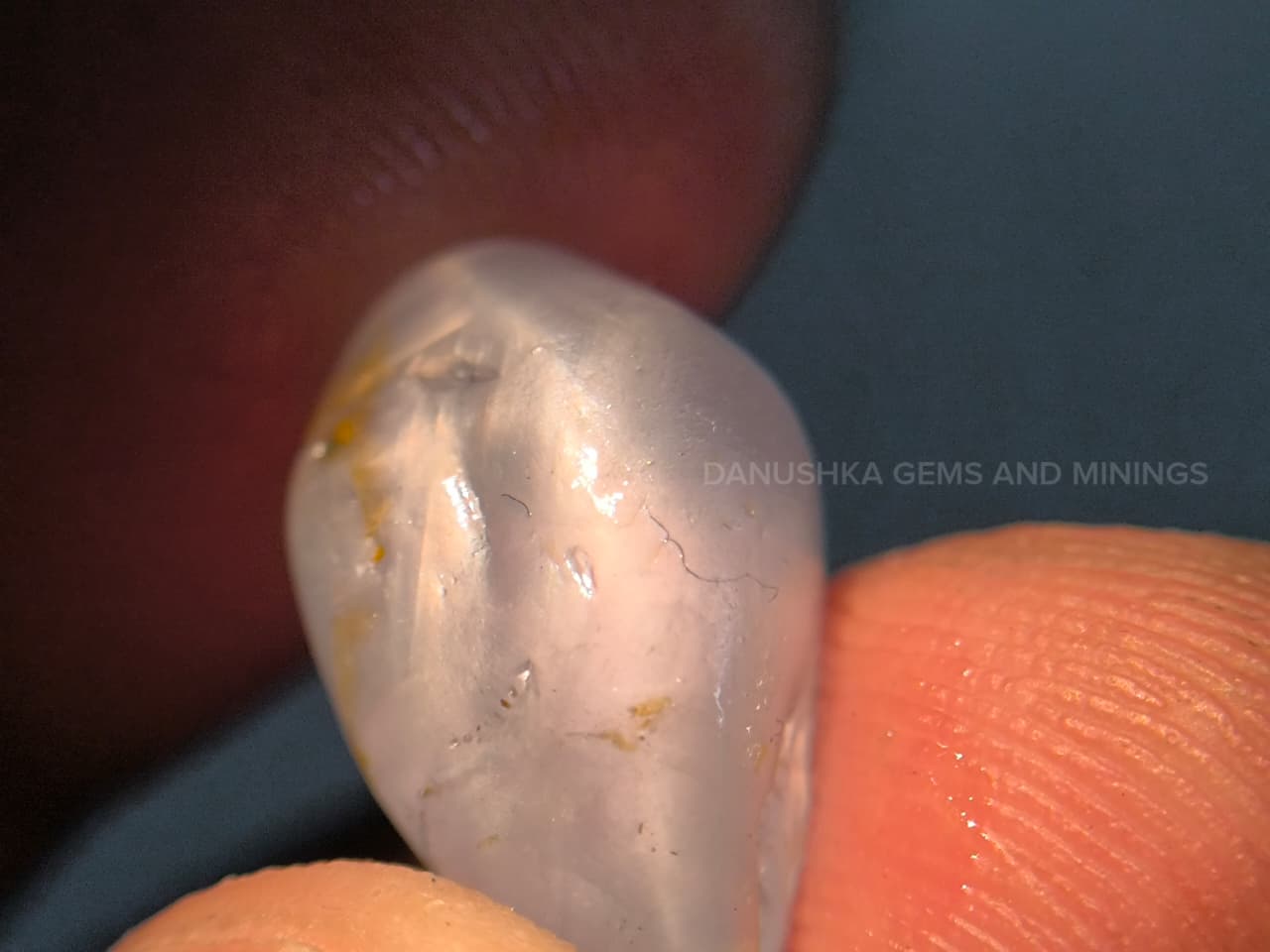 natural milky sapphire rough