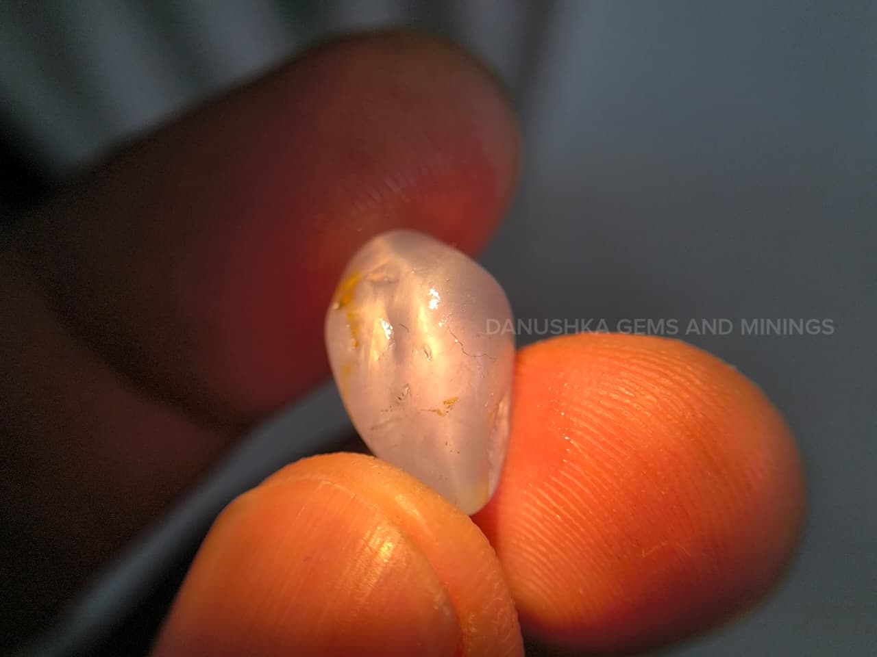 natural milky sapphire rough