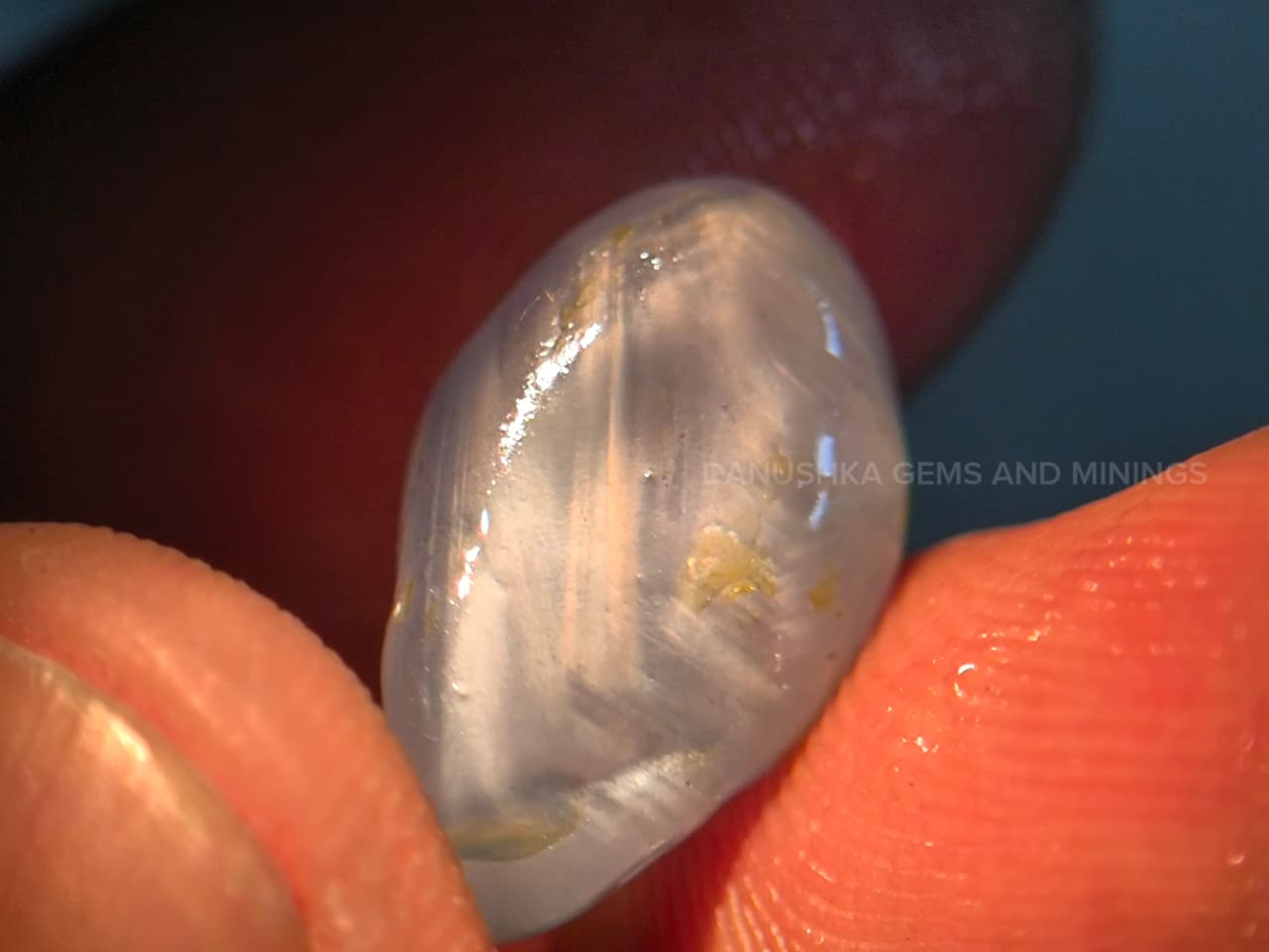 natural milky sapphire rough