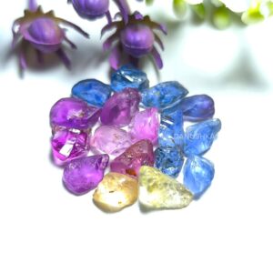 Ceylon Natural Sapphire Rough – Mixed Colors