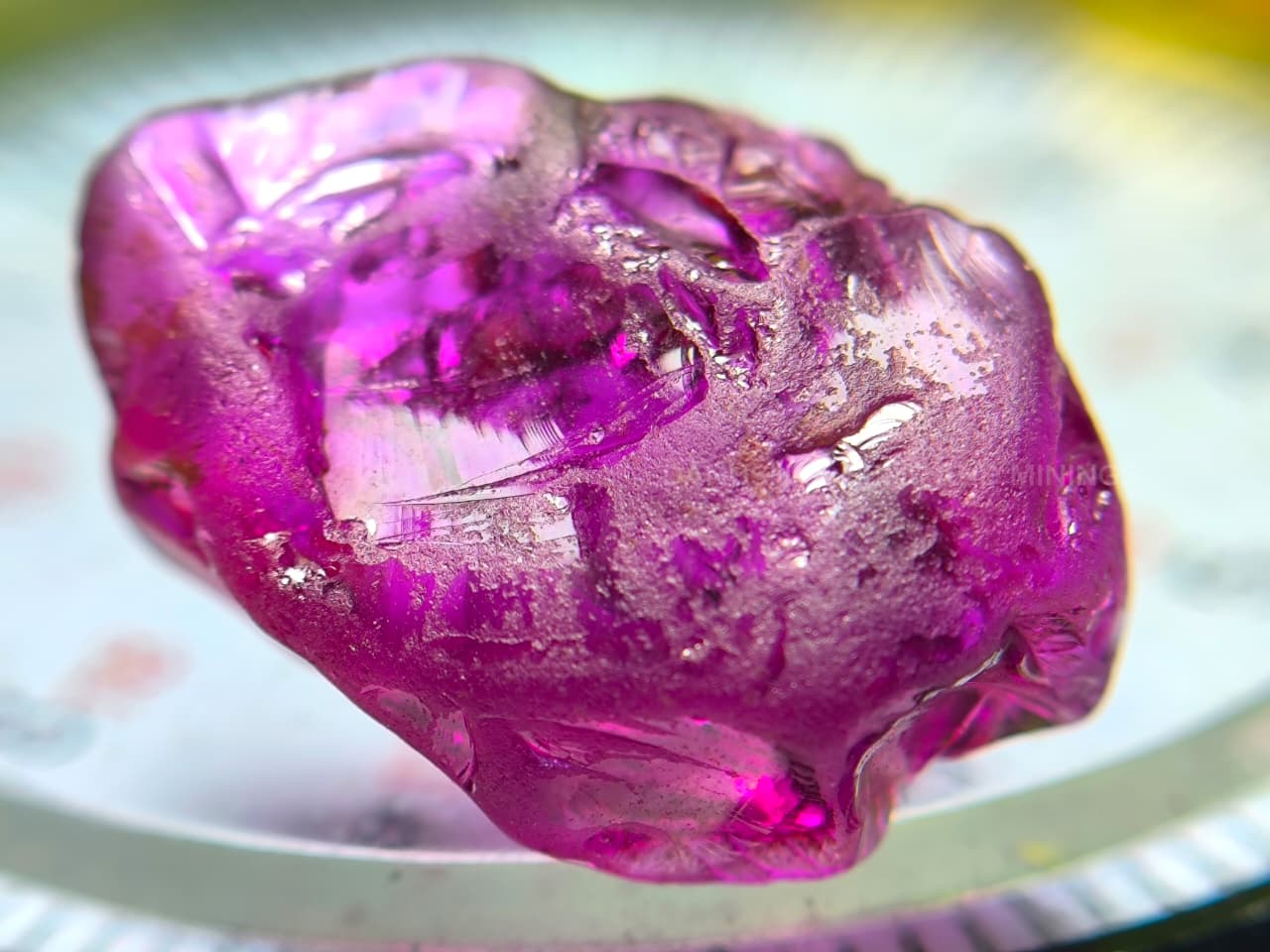Ceylon Natural Sapphire – Magenta Color (Unheated)