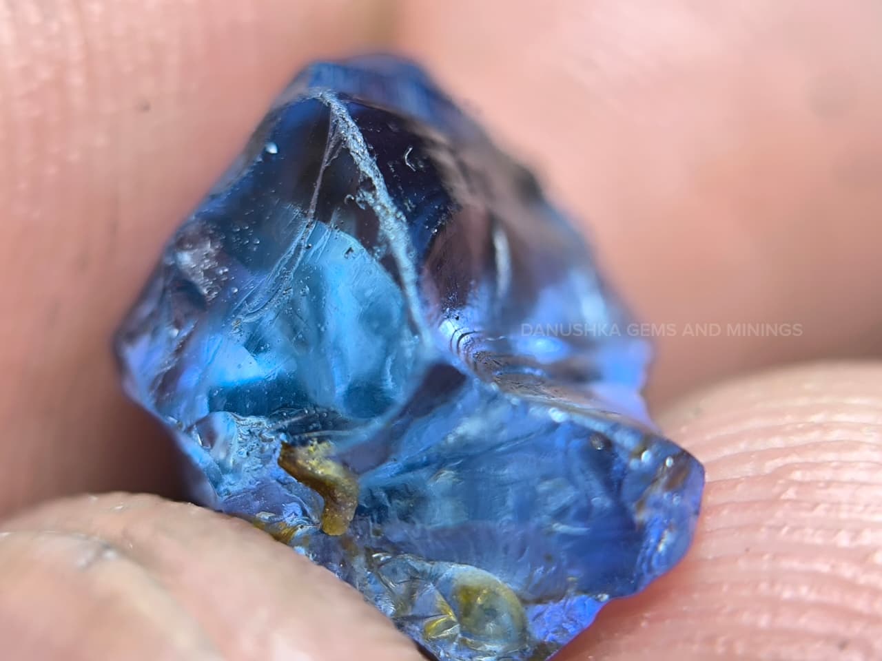 Facet Grade Ceylon Natural Blue Sapphire