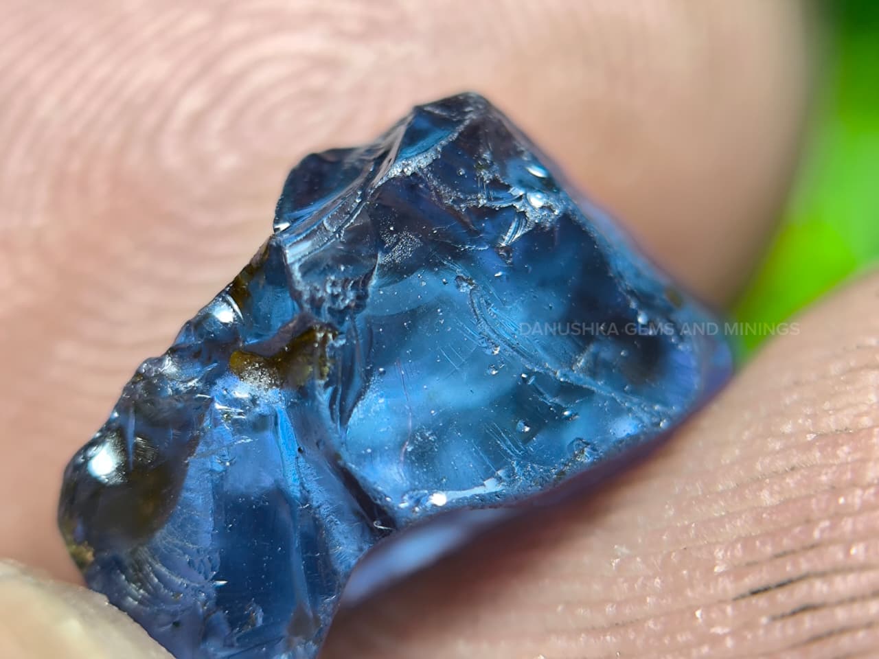 Facet Grade Ceylon Natural Blue Sapphire