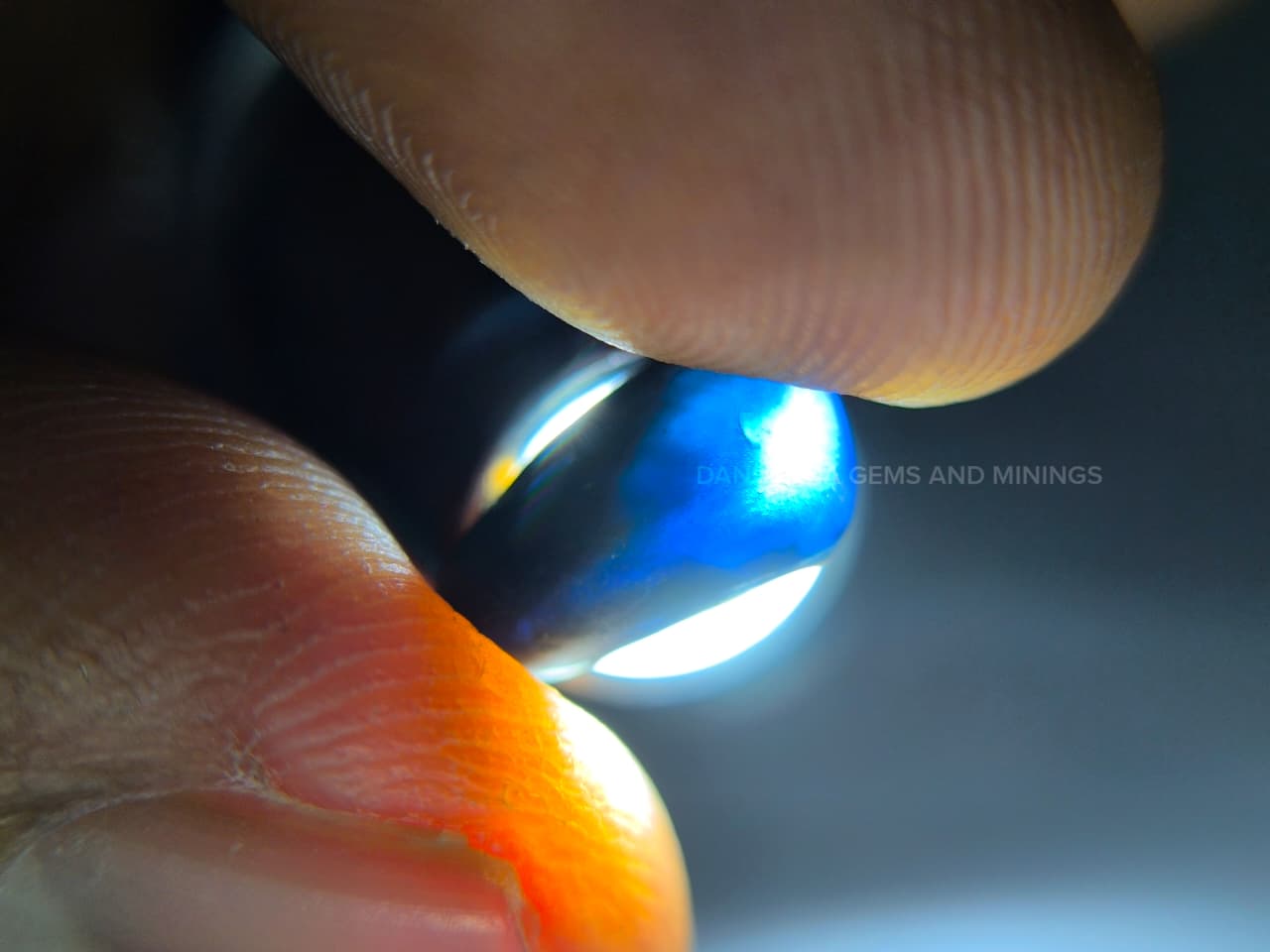 Facet Grade Ceylon Natural Dark Blue Sapphire “Kaka Neelam”