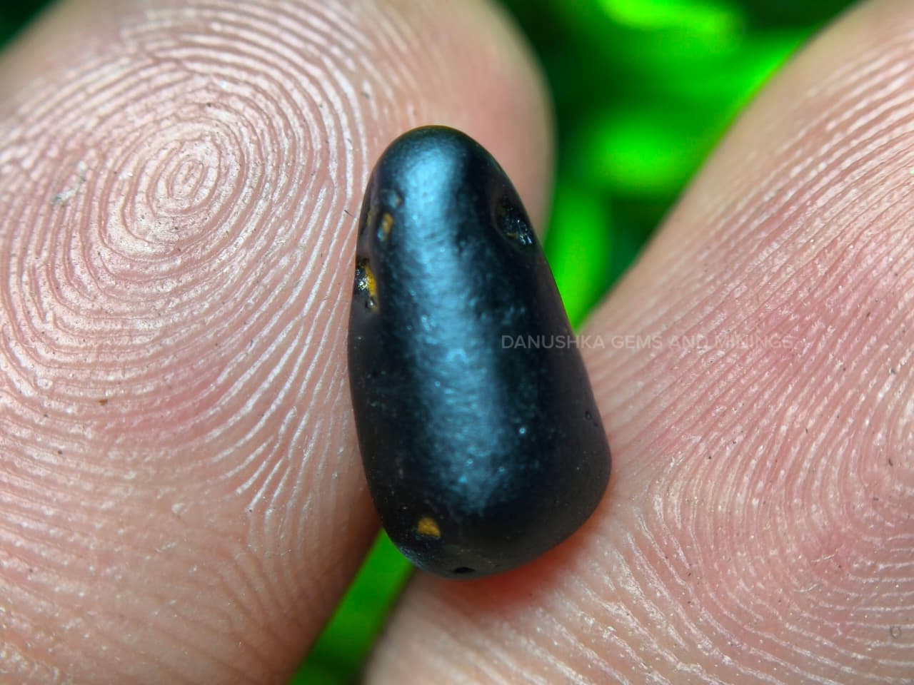 Facet Grade Ceylon Natural Dark Blue Sapphire “Kaka Neelam”
