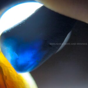 Facet Grade Ceylon Natural Dark Blue Sapphire “Kaka Neelam”