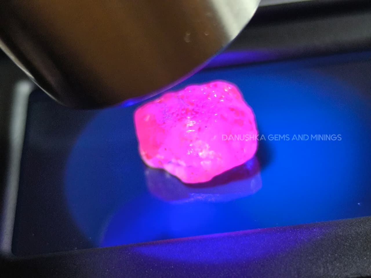 natural light-pink sapphire rough