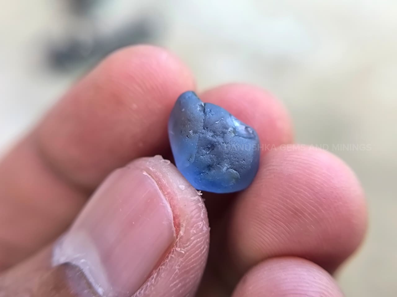 Facet Grade Ceylon Blue Sapphire Rough
