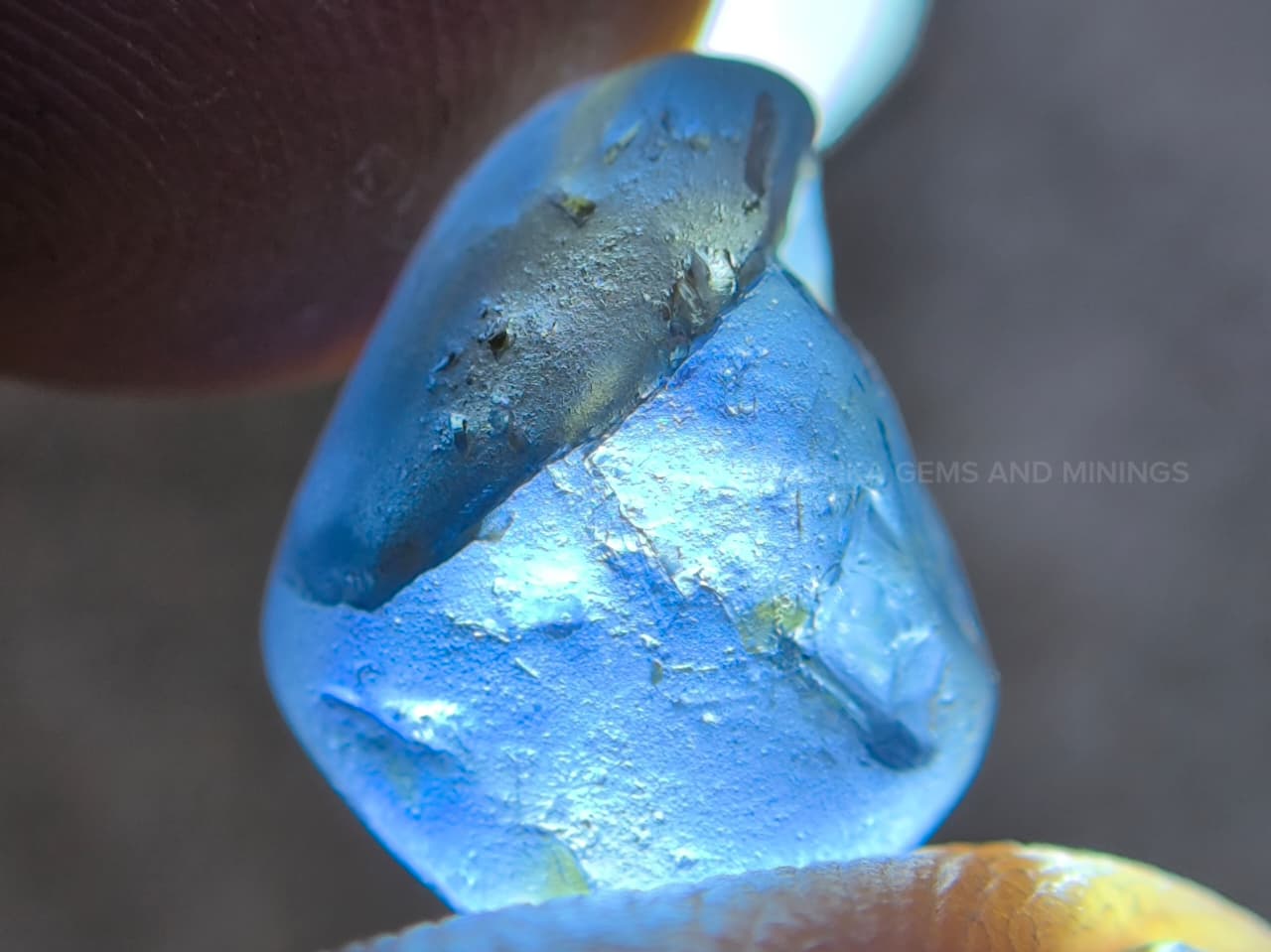 Facet Grade Ceylon Blue Sapphire Rough