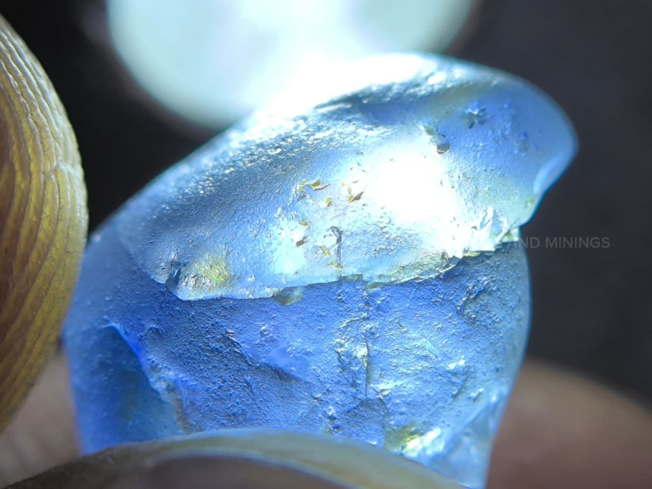 Facet Grade Ceylon Blue Sapphire Rough