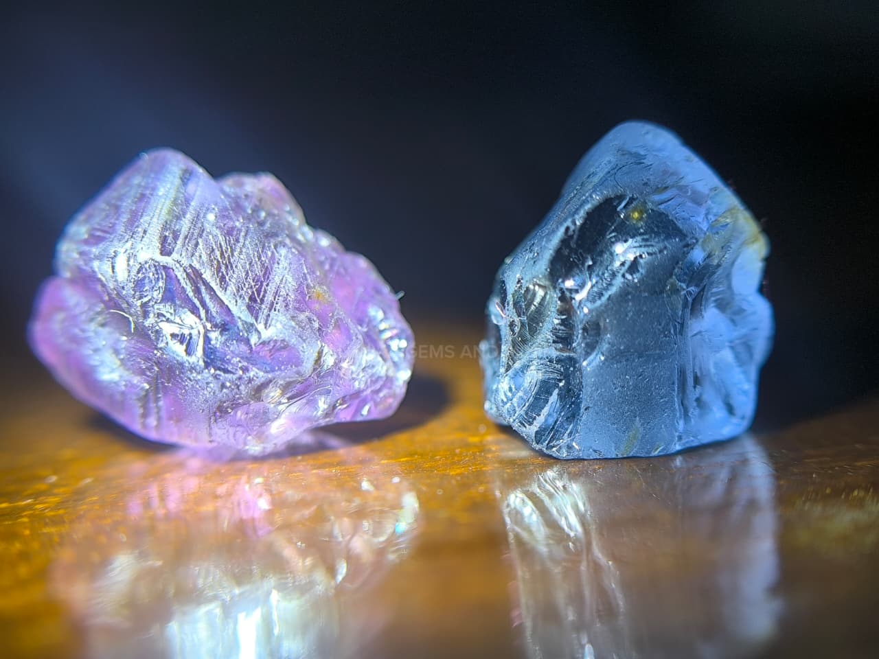 Facet Grade Ceylon Spinel Pair