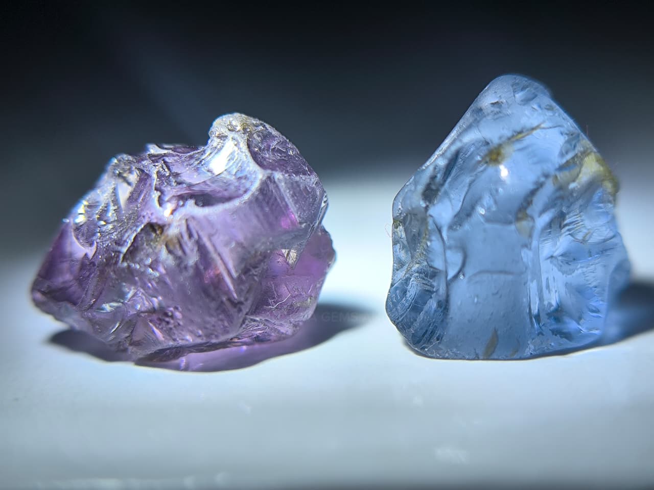 Facet Grade Ceylon Spinel Pair