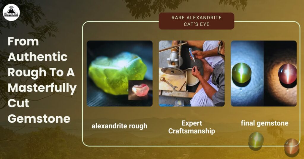 Rare Alexandrite Cat’s Eye from Rambuka, Sri Lanka