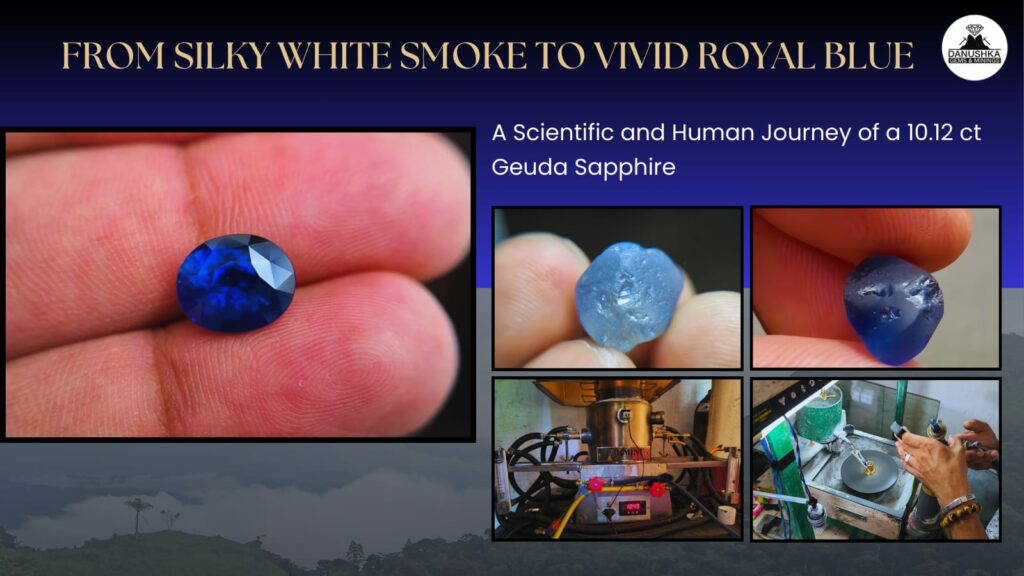 From Silky White Smoke to Vivid Royal Blue