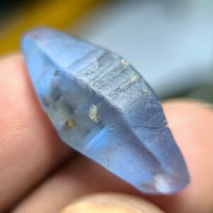 16.15 ct Ceylon Natural Light Blue Sapphire Crystal from Ratnapura, Sri Lanka – Unheated Natural Sapphire Specimen