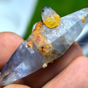 Natural Ceylon Sapphire Twin Crystal – 56.21 ct Unheated Crystal Specimen from Kolonna, Sri Lanka