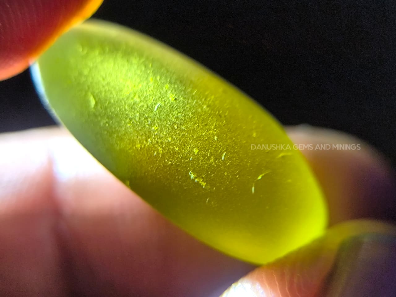 18.40 ct Natural Ceylon Unheated Chrysoberyl Rough from Nivithigala, Sri Lanka – Clean Facet Grade River-Worn Gem Rough - Image 3