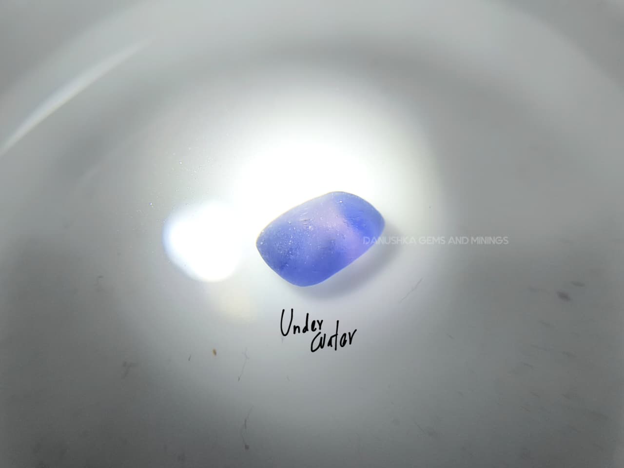 3.53 ct Ceylon Natural Unheated Violetish-Blue Sapphire Rough from Bibilegama, Sri Lanka – Clean Facet Grade Alluvial Rough - Image 12