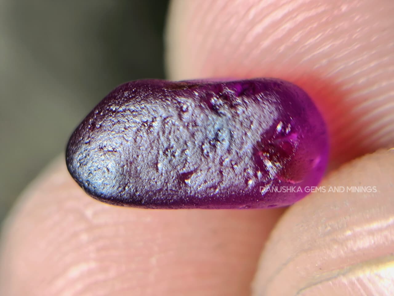 10.20 ct Ceylon Natural Unheated Fancy Sapphire Rough Parcel from Kahawatta, Sri Lanka – 5 Pcs Facet Grade Pink, Purple & Color-Band Sapphire Rough - Image 2