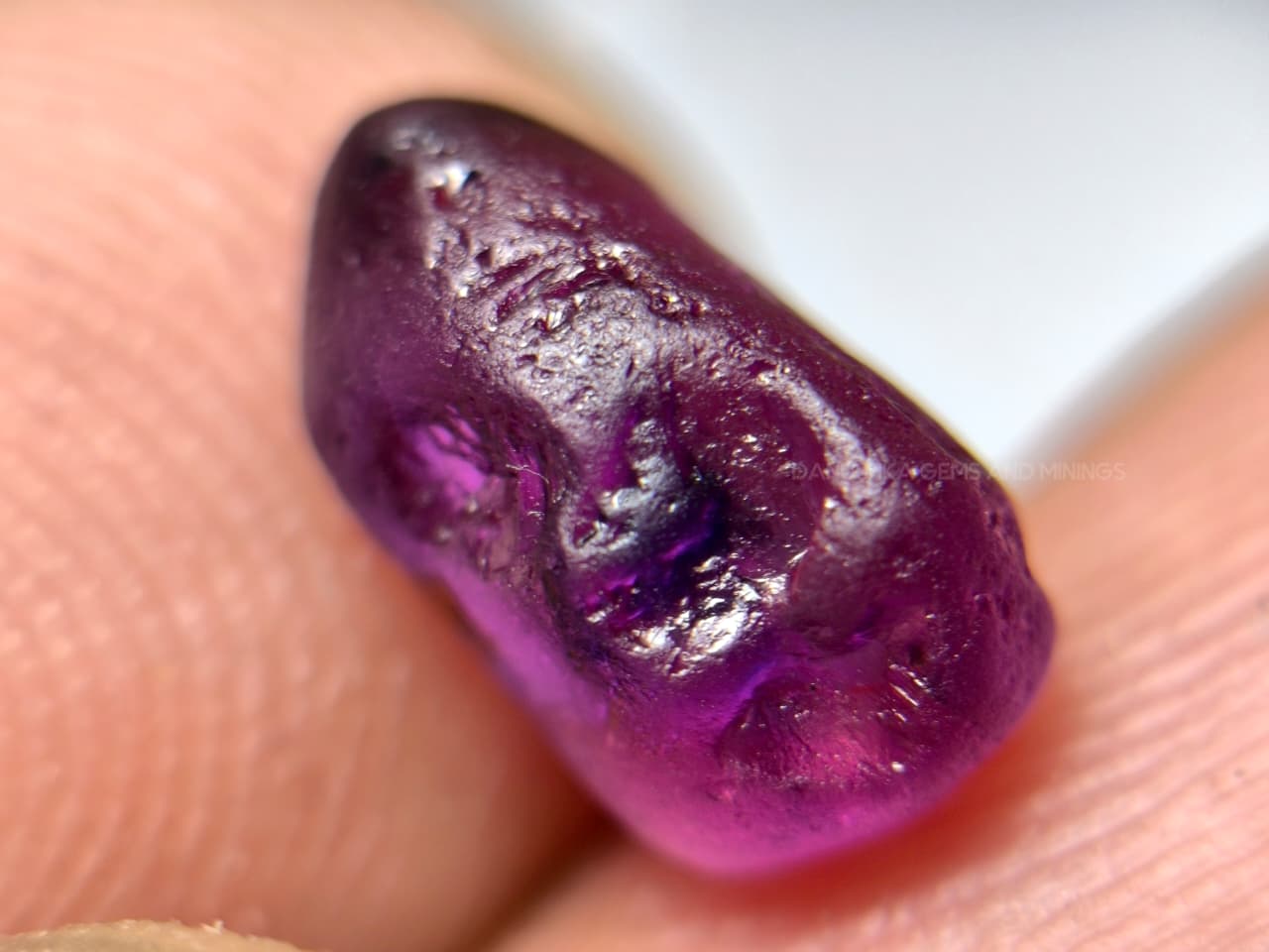 10.20 ct Ceylon Natural Unheated Fancy Sapphire Rough Parcel from Kahawatta, Sri Lanka – 5 Pcs Facet Grade Pink, Purple & Color-Band Sapphire Rough - Image 5