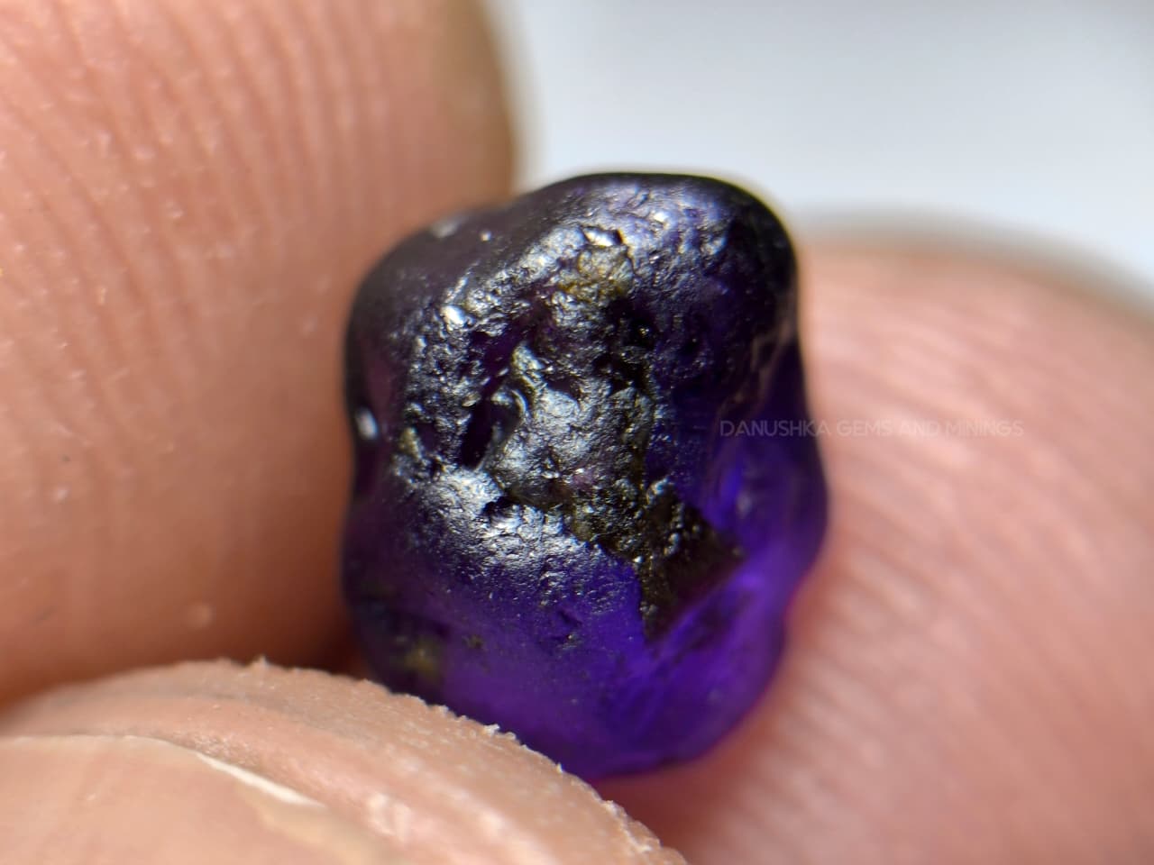 10.20 ct Ceylon Natural Unheated Fancy Sapphire Rough Parcel from Kahawatta, Sri Lanka – 5 Pcs Facet Grade Pink, Purple & Color-Band Sapphire Rough - Image 6