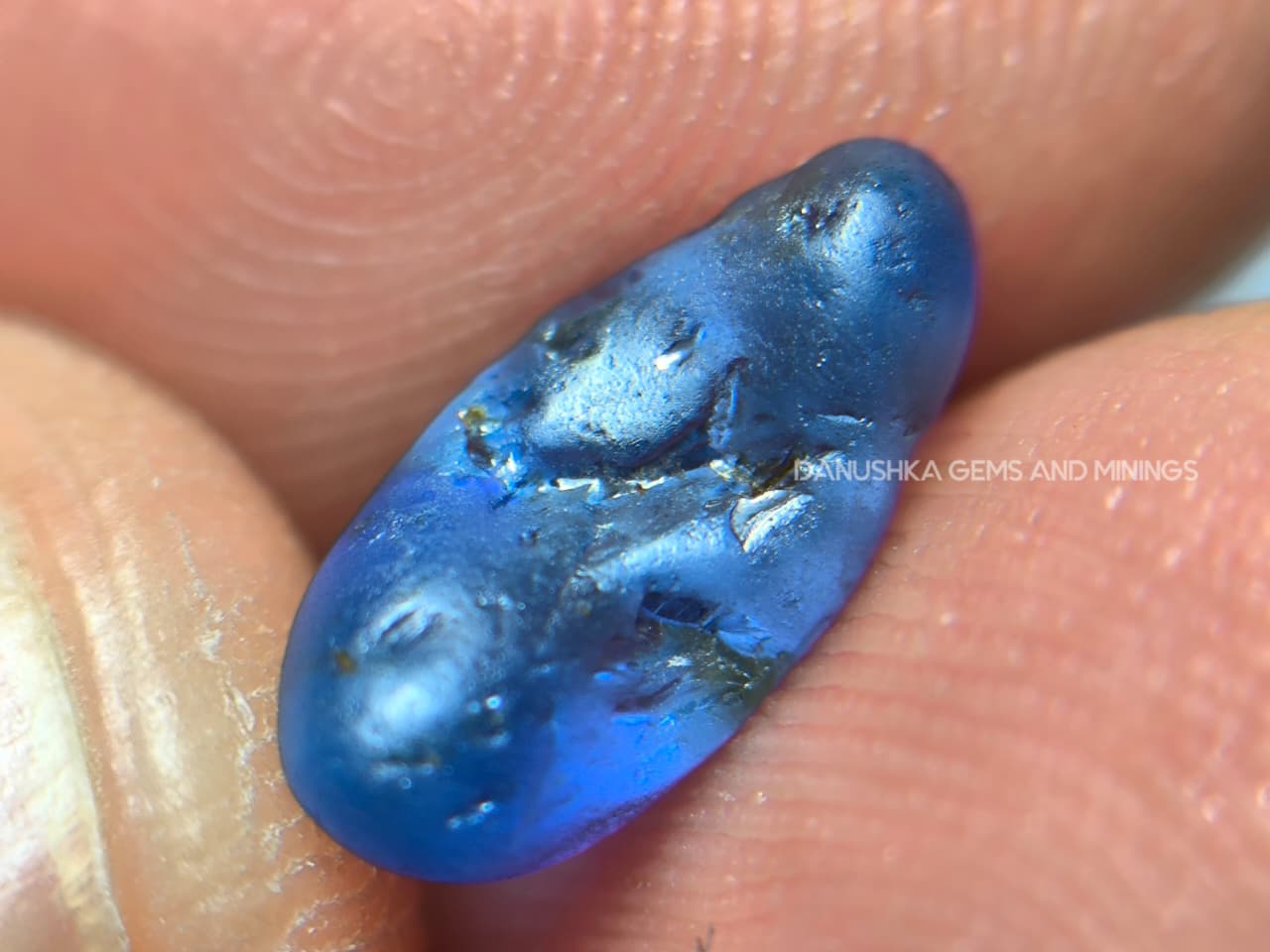 23.60 ct Ceylon Unheated Blue Sapphire Rough Parcel – 14 pcs Facet Grade from Kalu Ganga, Sri Lanka - Image 24