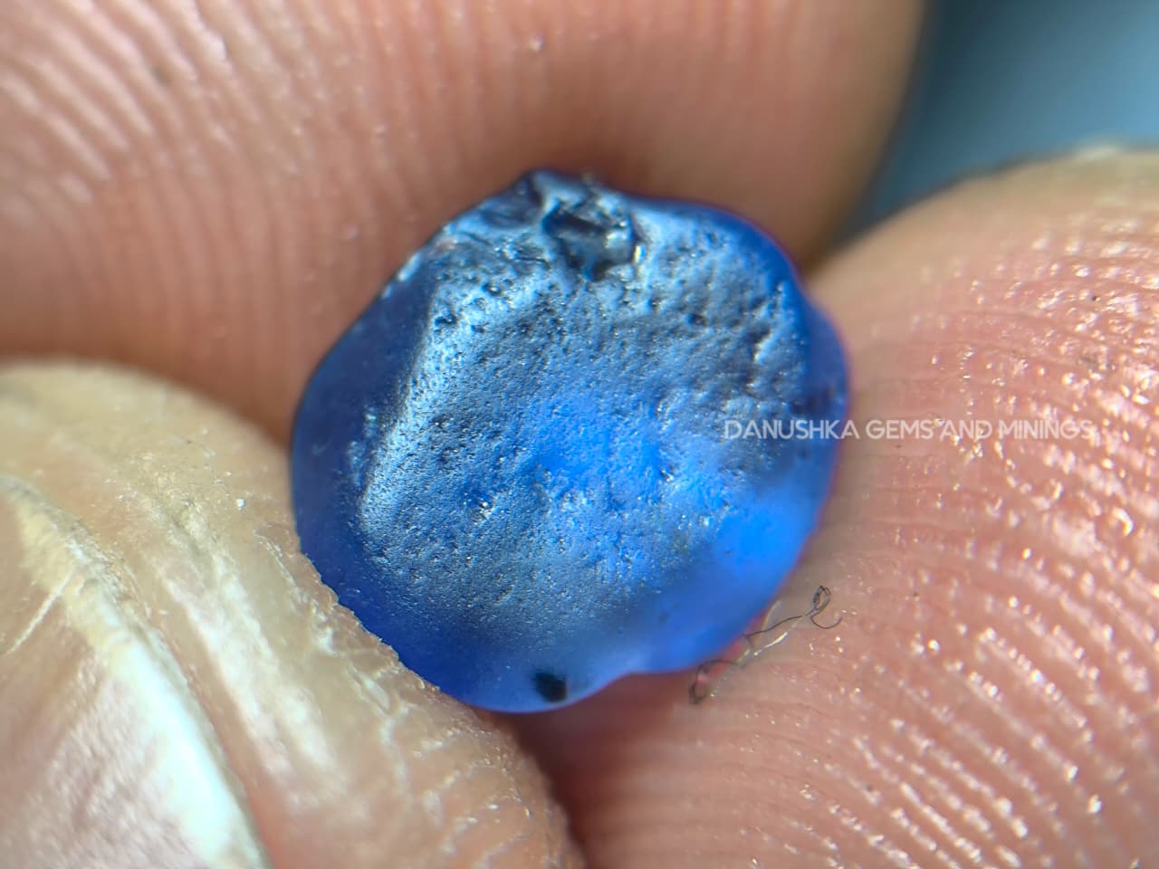 23.60 ct Ceylon Unheated Blue Sapphire Rough Parcel – 14 pcs Facet Grade from Kalu Ganga, Sri Lanka - Image 26