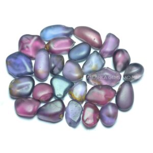 57.60 ct Ceylon Natural Mixed-Color Spinel Rough Parcel – 25 Facet Grade Alluvial Pieces from Sri Lanka
