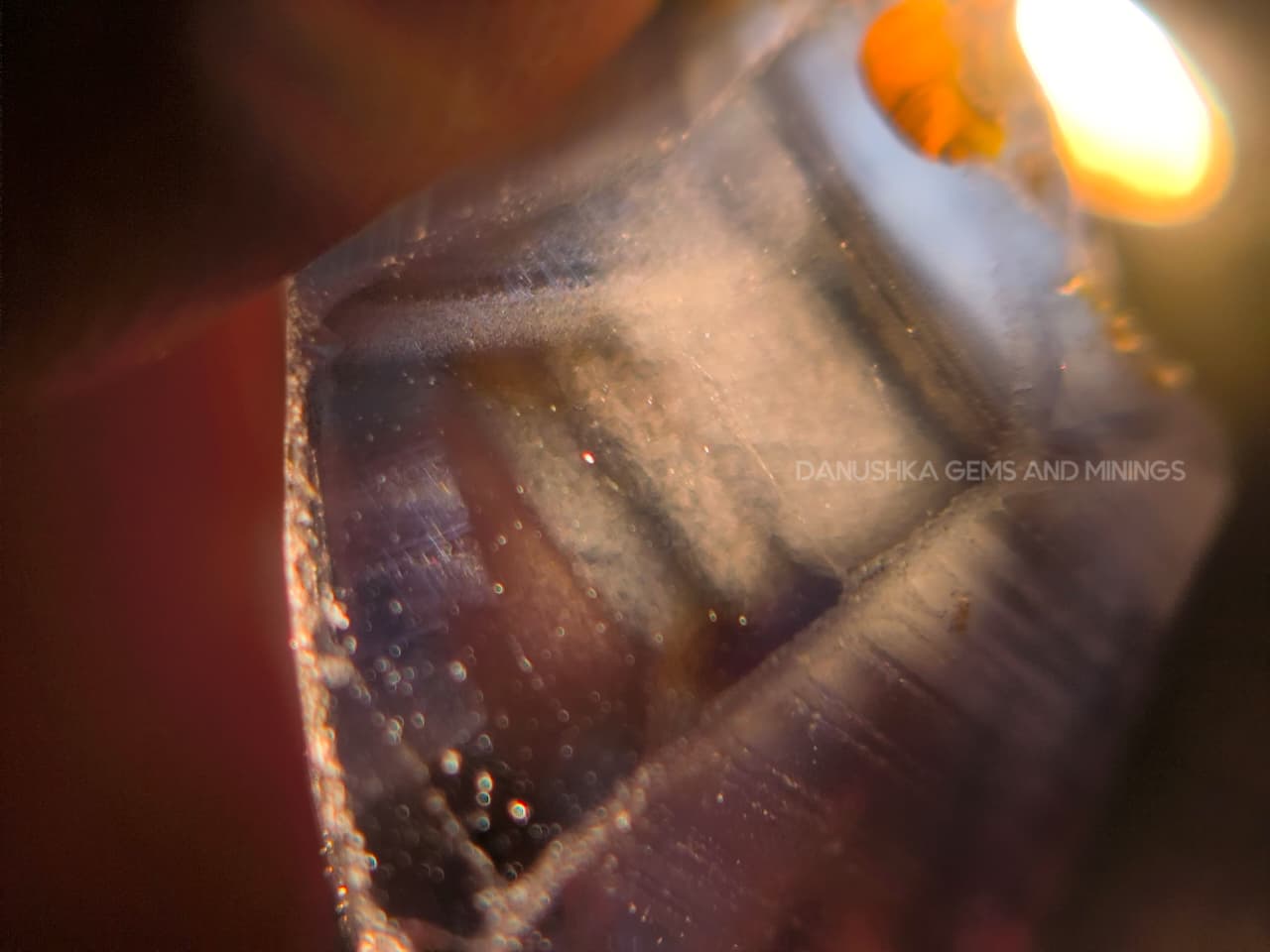 11.20 ct unheated Ceylon natural blue geuda sapphire rough from Kataragama village around mining in Sri Lanka with vitreous glassy body and crystal growth marks